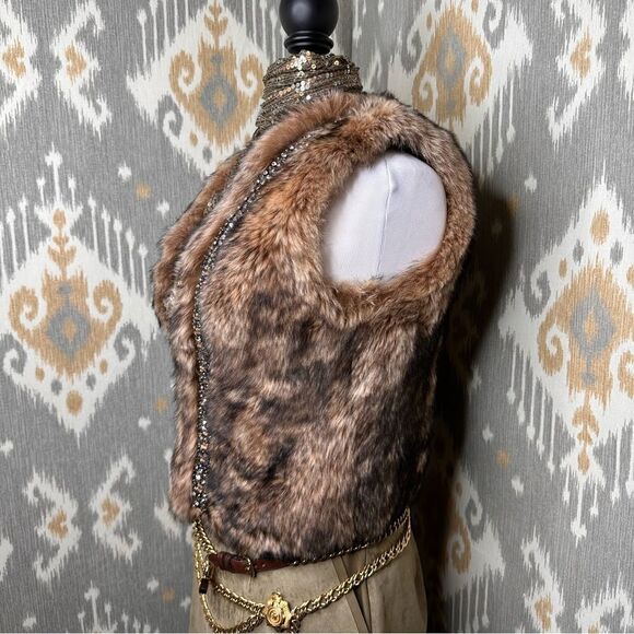 Ralph Lauren Collection * Fall ‘15? Lamb Shearling Embellished Vest - Picture 8 of 17